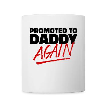 Cool saying daddy parents baby happiness pregnant - Mug - white - Front