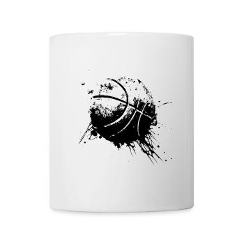 Basketball ball Streetball Black&White - Mug - white - Front