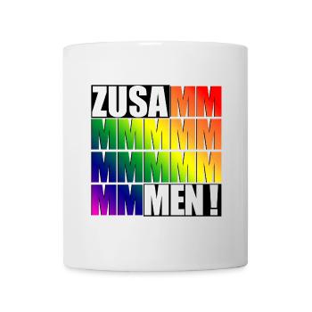 Zusammen - Tasse - Weiß - Vorne