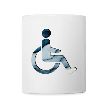 ROLLSTUHL ROLLSTUHLFAHRERIN - Tasse - Weiß - Vorne
