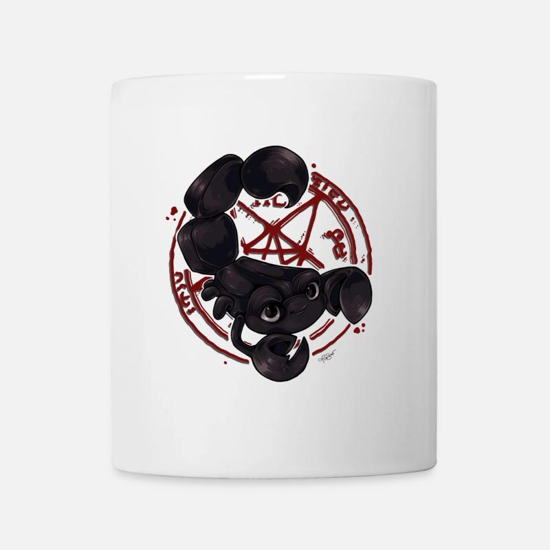 Le Scorpion dans le piège - Mug blanc - blanc