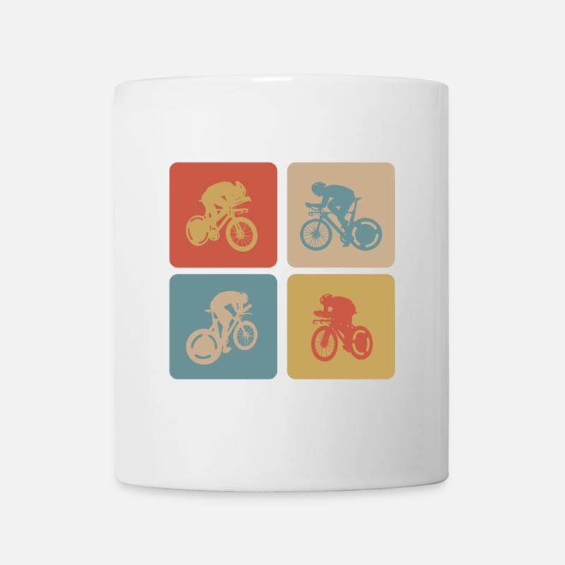 Cycling Road Bike Design - Mug - white