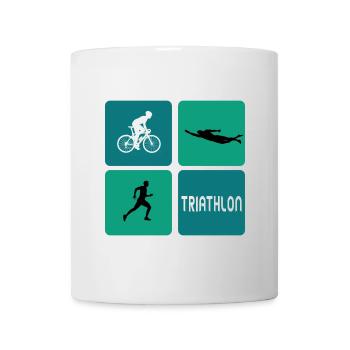 Triathlon Sport Design - Mug - white - Front