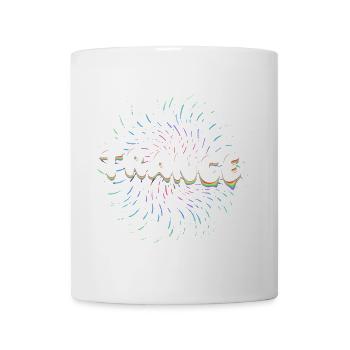 Trance psytrance pour dj raver festival - Mug blanc - blanc - Devant