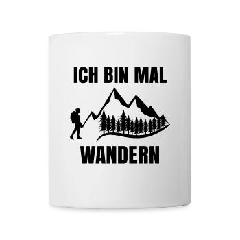 Wandern Touren Wanderer Klettersteig Statement - Tasse - Weiß - Vorne