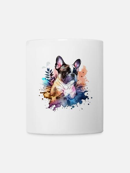 Bouledogue français - Mug blanc - blanc
