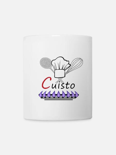 cuisto - Mug blanc - blanc