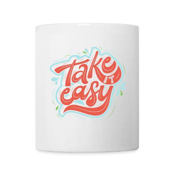 Take it easy - Mug - white - Front