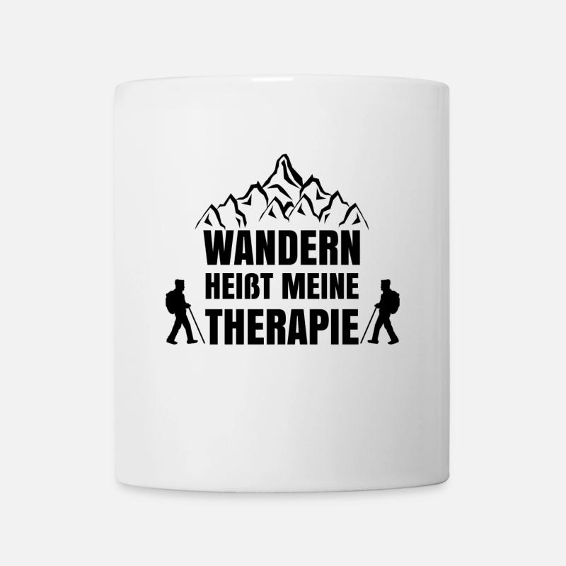 Bergsteigen Statement Wandern Gipfel Wanderer - Tasse - Weiß