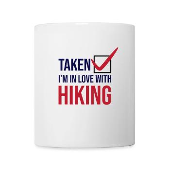 Wanderwege Klettern Wandern Wanderer Statement - Tasse - Weiß - Vorne