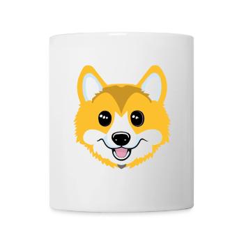 Corgi - Tasse - Weiß - Vorne