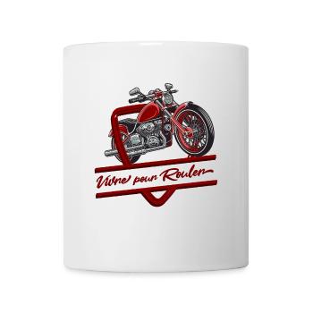 Live to Ride Vintage Motorcycle - Mug - white - Front