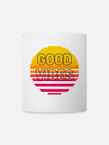 Positive attitude - Mug blanc - blanc