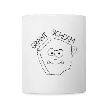 Grantscheam - grumpy person - Austria dialect - Mug - white - Front