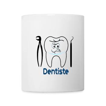 Zahnarzt - Tasse - Weiß - Vorne