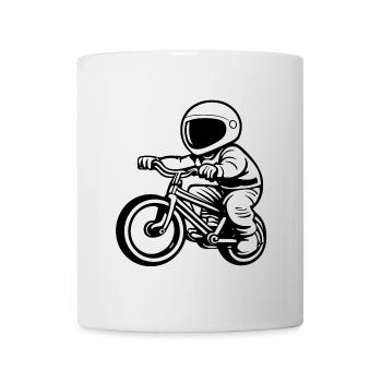 BMX, Vélo, Vélo, Motard - Mug blanc - blanc - Devant