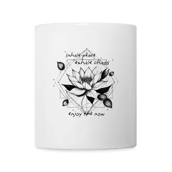 Yoga - Tasse - Weiß - Vorne