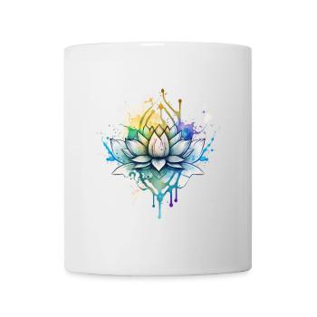 Yoga - Tasse - Weiß - Vorne