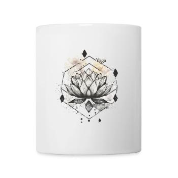 Yoga - Tasse - Weiß - Vorne