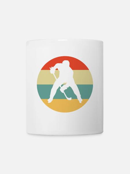 Hockey, Eishockey, Eishockey - Tasse - Weiß