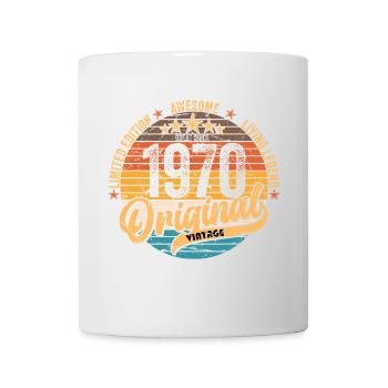 1970 Birthday born in 1970 Retro Vintage - Mug - white - Front