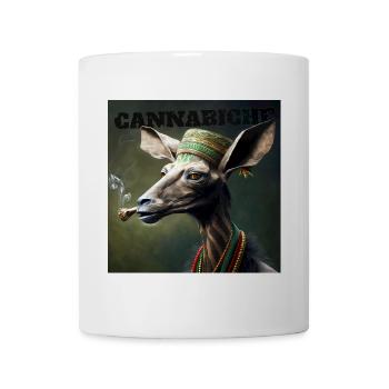 Cannabiche 04 with typography - Mug - white - Front