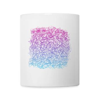 Pattern (scribble) - Mug - white - Front