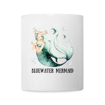 Blue-Water Mermaid - Mug - white - Front