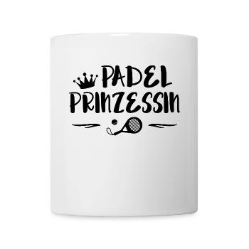Padel Sportart Spieler Padelspiel Statement - Tasse - Weiß - Vorne