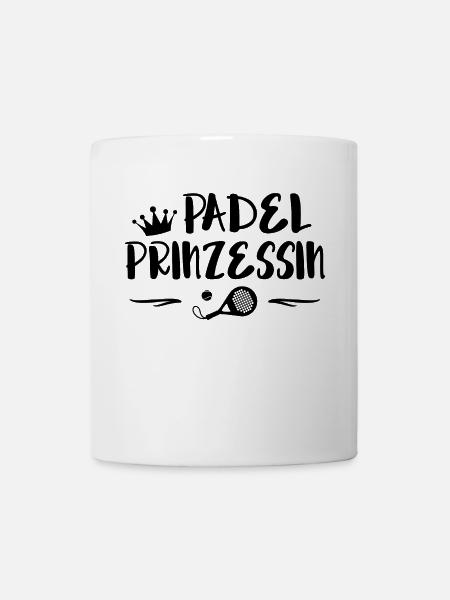 Padel Sportart Spieler Padelspiel Statement - Tasse - Weiß