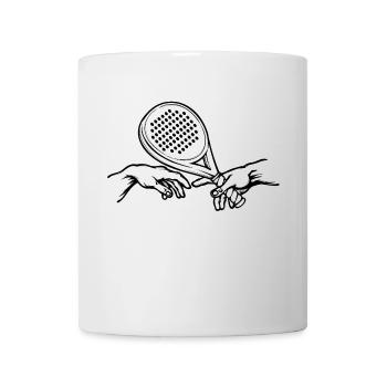 Player Tournament Padel Game Padel Training Racket - Mug - white - Front