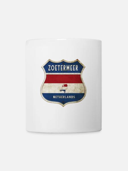 Zoetermeer Niederlande Wappen Design - Tasse - Weiß
