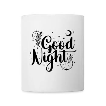 Good Night - Tasse - Weiß - Vorne