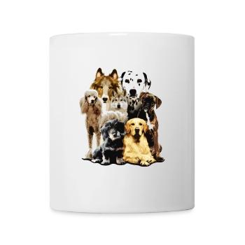 look a Dog ! cool dog family dog dogs - Mug - white - Front