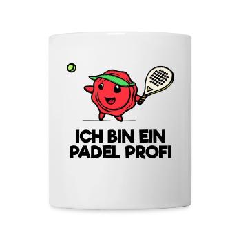 Bälle Schläger Spieler Padel Statement Sportart - Tasse - Weiß - Vorne