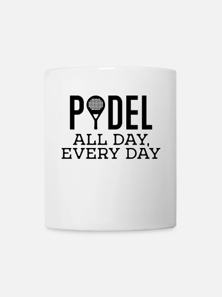Schläger Padel Training Padelspiel Statement - Tasse - Weiß