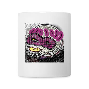 Comic man - Mug - white - Front