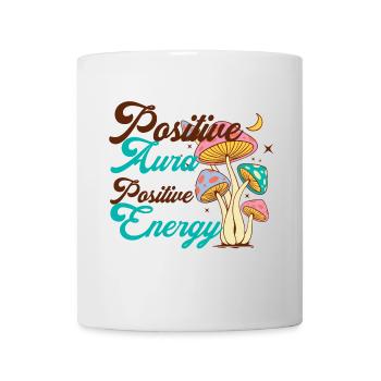 Psychedelische Pilzenergie - Tasse - Weiß - Vorne
