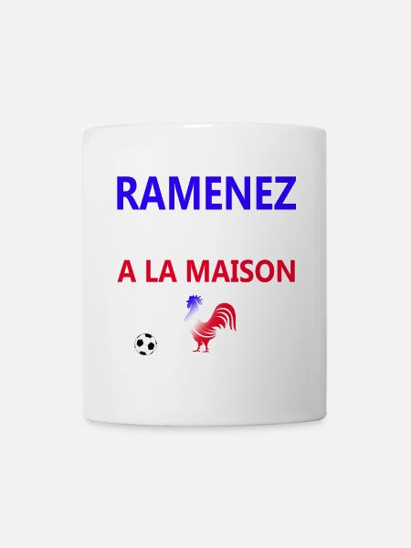 RAMENEZ LA COUPE A LA MAISON - Mug blanc - blanc
