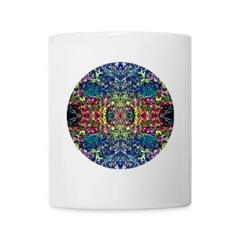 Nature Mandala Paysage Sous-marin - Mug blanc - blanc - Devant
