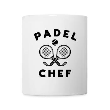 Padel Bälle Statement Schläger Spieler Training - Tasse - Weiß - Vorne