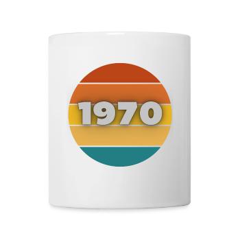 1970, Jahrgang, Geburtsjahr - Tasse - Weiß - Vorne