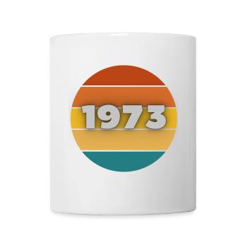 1973, year of birth, 50 years - Mug - white - Front