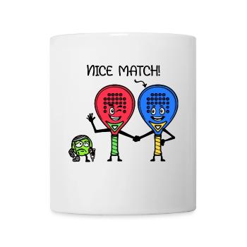 Racket Player Statement Padel Balls Padel Team - Mug - white - Front