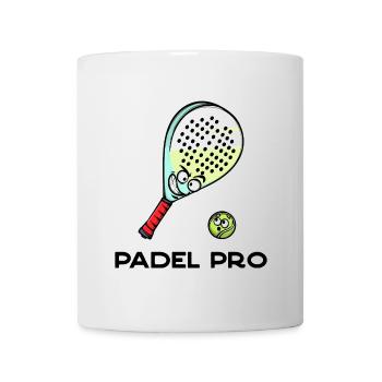 Déclaration de recul Racket Ball Déclaration Padel - Mug blanc - blanc - Devant