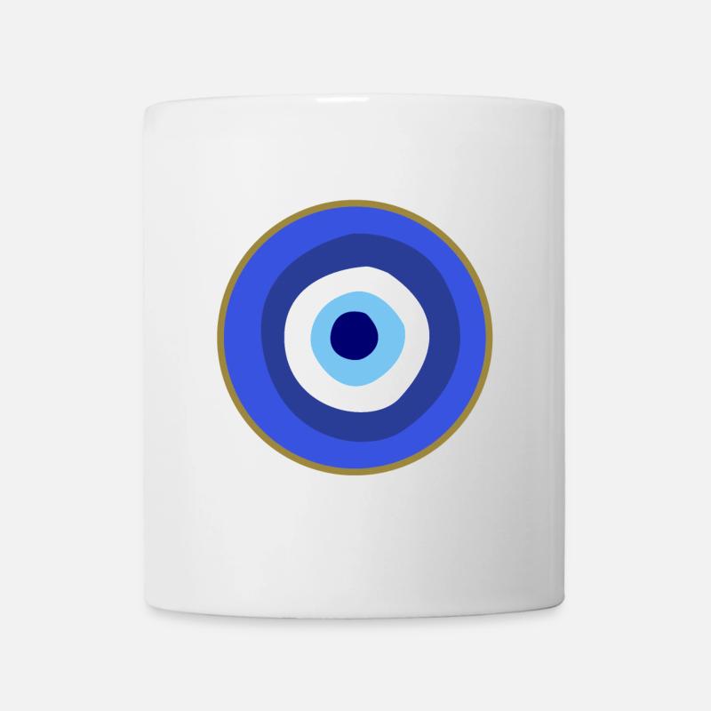 Böser Blick - Tasse - Weiß