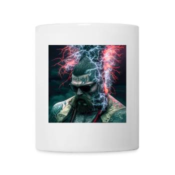 Portrait elektrik 04 - Mug - white - Front