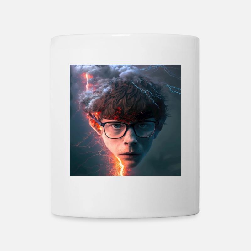 Porträt elektrik 07 - Tasse - Weiß