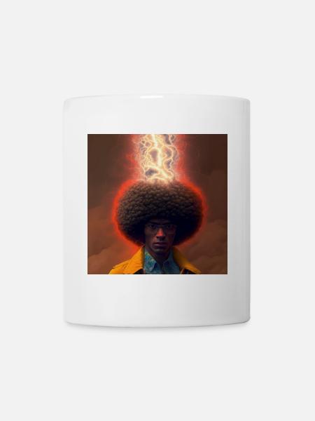 Portrait elektrik 19 - Mug blanc - blanc