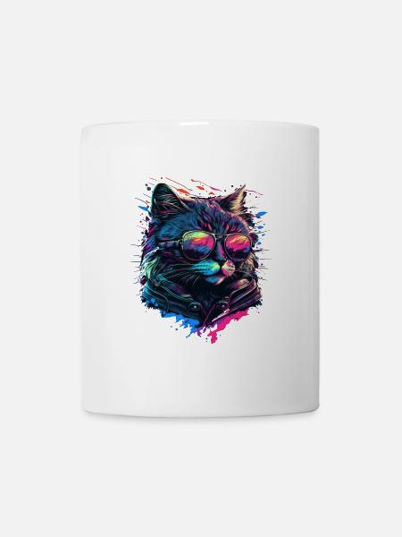 Cool cat - Mug - white